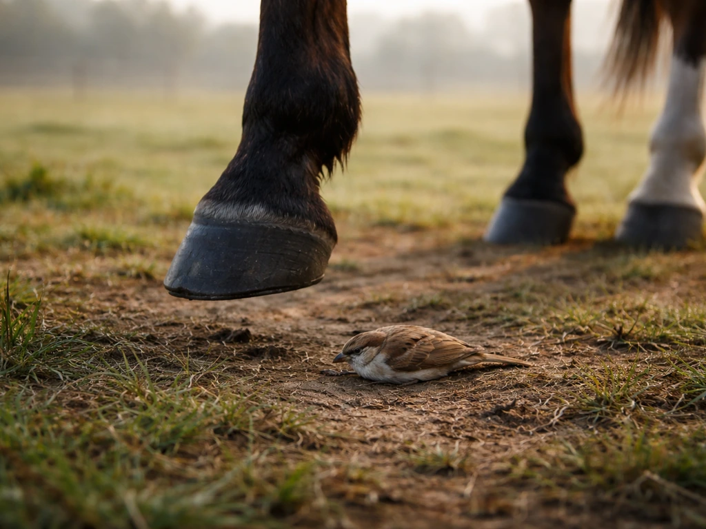 Horse Steps on Bird: What to Do Now and How to Prevent